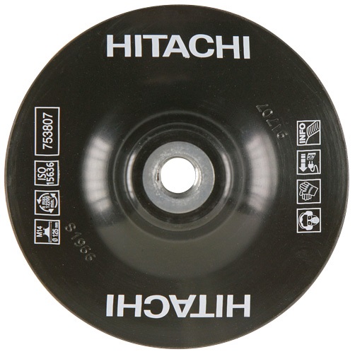 HiKOKI Accessories 753809 Soft backing pad for fibre disc 180 mm M14
