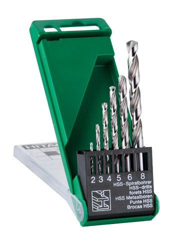 HiKOKI Accessories 780462 Metal drill set HSS-G DIN 338 6-parts