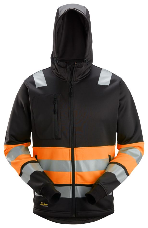 8038 High-Vis Class 1 Full Zip Hoodie