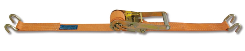 Beta 081820285 Ratchet lashing strap with double hook 8100 mm