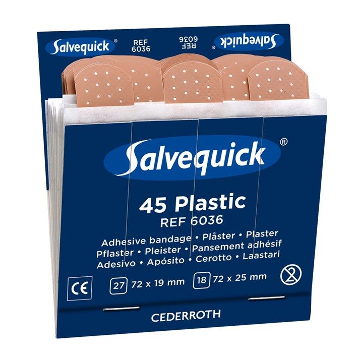 Salvequick 9.95.43.350.30 Salvequick refill 6036 (6 x 40 pieces)