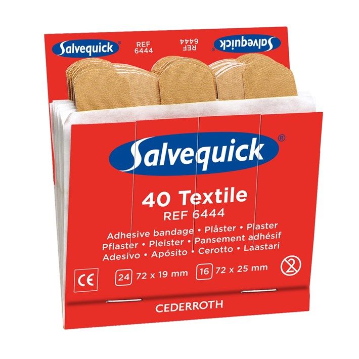 Salvequick 9.95.43.350.40 Salvequick refill 6444 (6 x 45 pieces)