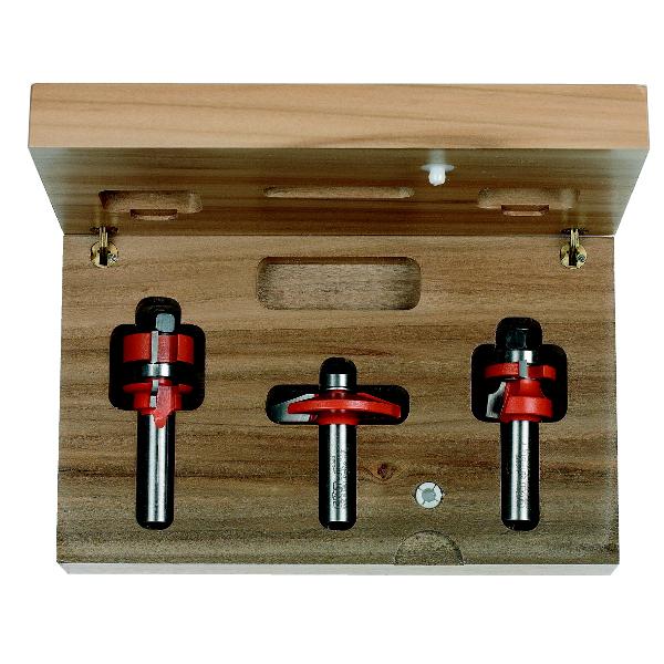 CMT 900.024.11 3 pcs. small shank for kitchen door set 8 mm