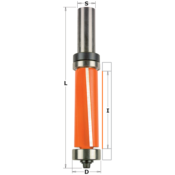 CMT 906.690.11B Outlet cutter with end guide 19 x 50,8 mm XL shank 12 mm