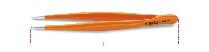 Beta 009940010 994Pl 150 Tweezers, Straight Wide Jaws 150 L mm