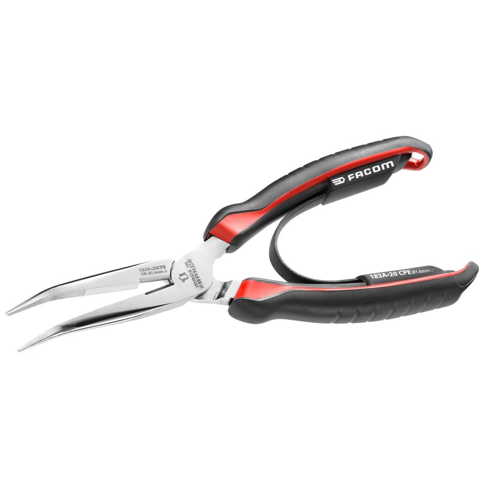 Facom 183A.20CPE Pliers with narrow curved jaws
