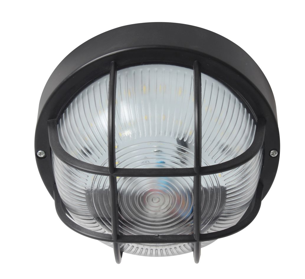 RELED RELED494439 Wall lamp round 185x120mm 9W incl grid