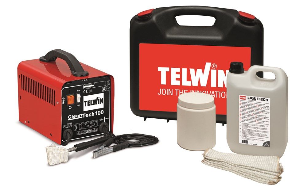 Telwin T850000 stainless steel weld seam cleaner pickling and passivation
