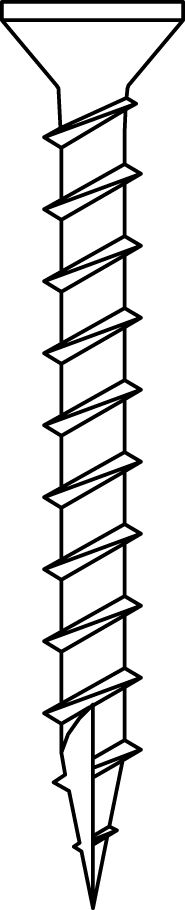 Senco Accessories 42K45MY Senco  Standard screw for wood on wood 4.2x45mm