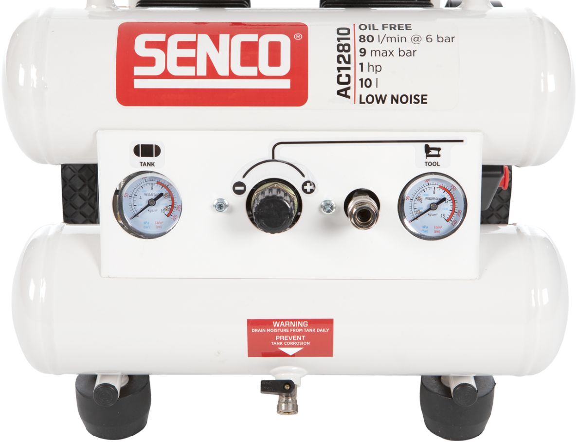 Senco AFN0026 AC12810 Oil-free Silent compressor