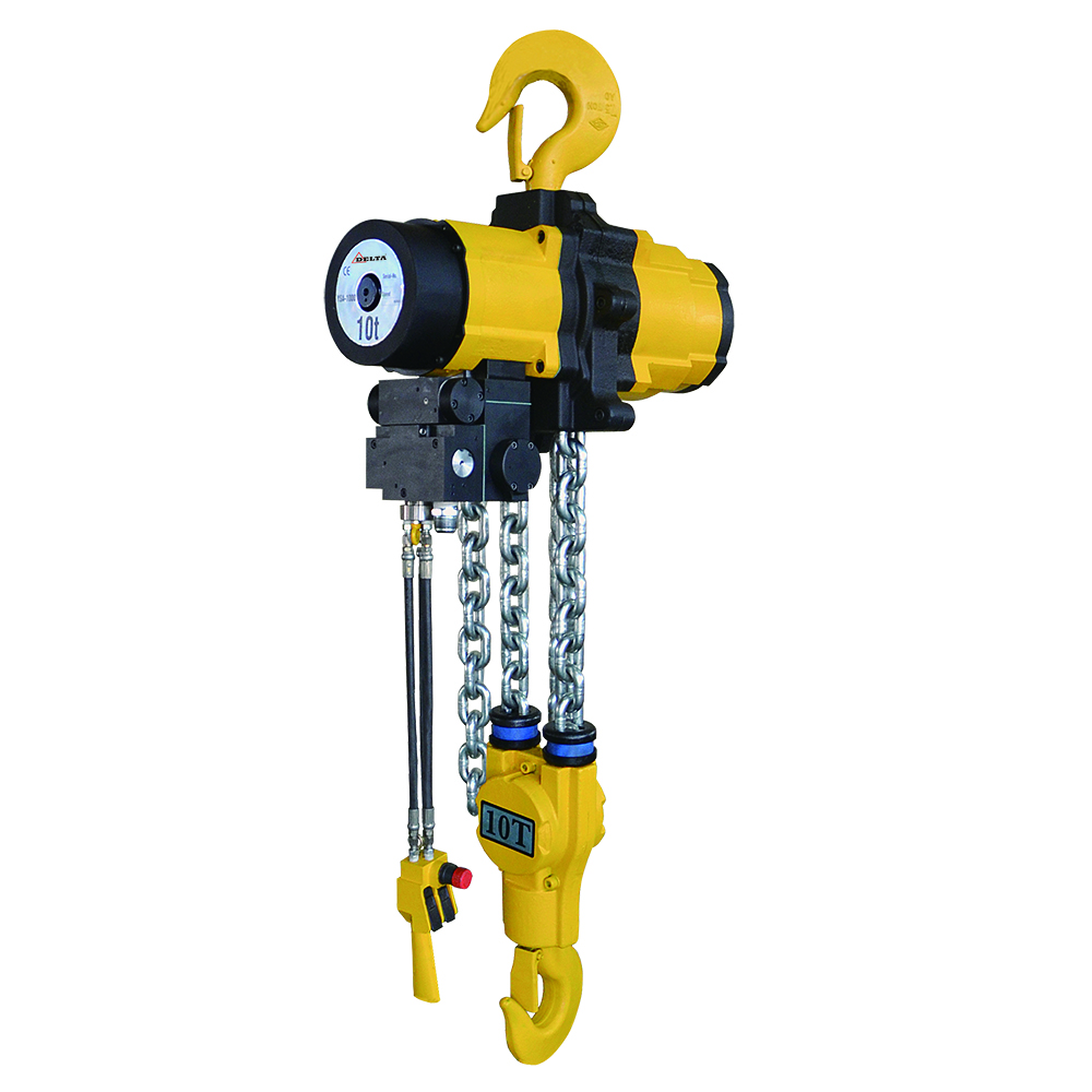 Delta CD.0.PH.0200.06 Pneumatic chain hoist - 2 tons - 6 meters - 2 parts