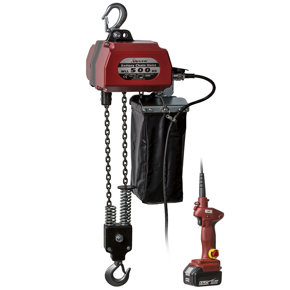 Delta CZ.0.DBH.500.05 Battery hoist - 0.5 tons - 5 meters