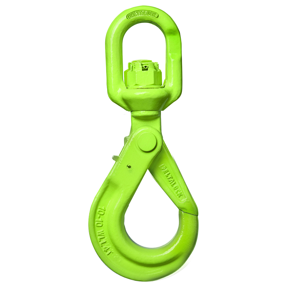 Delta YE.10.086.06 Safety swivel hook, 1.4 tons