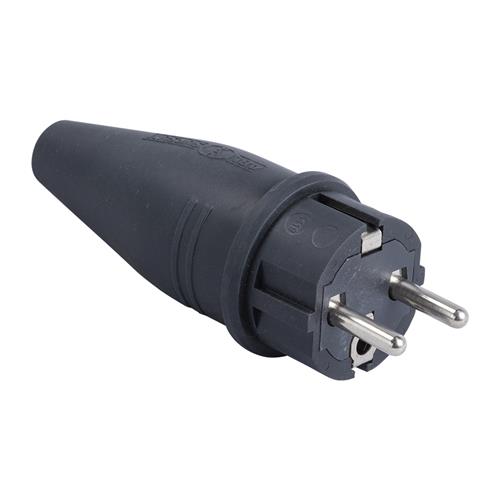 ABL 46.214 Rubber power plug - 10/16A - IP44 - RA+ PA