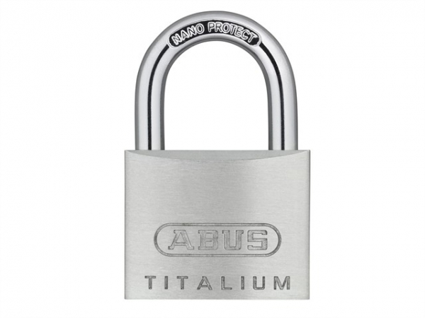 ABUS H64TI/20 B/DFNLI Titalium Padlock
