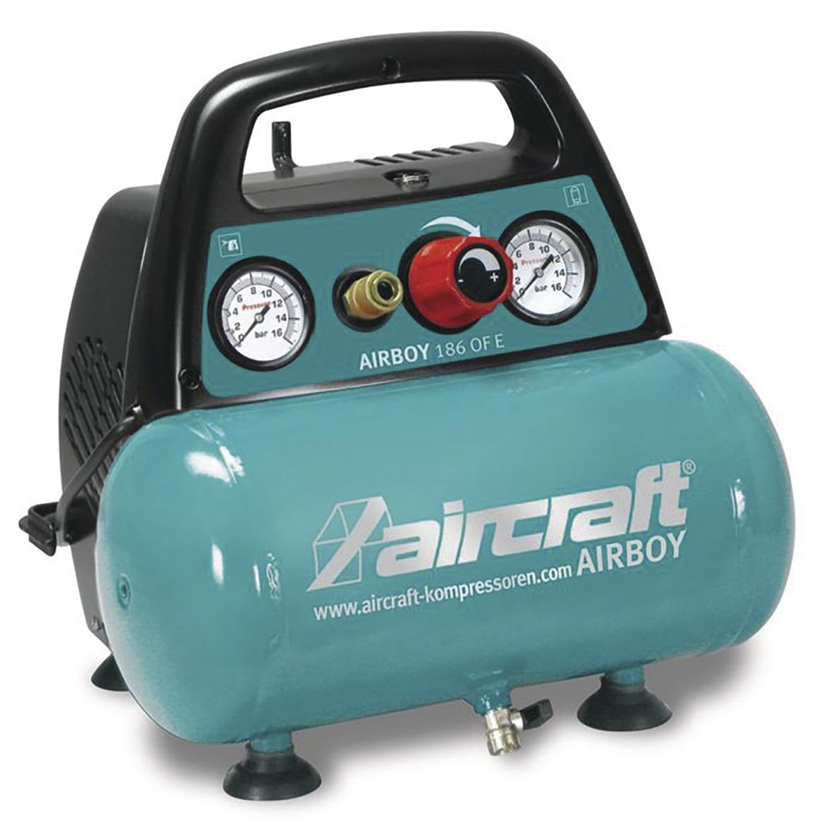 Aircraft 712001230 AIRBOY 186 OF E Oil-free Compressor 8 Bar - 6 L