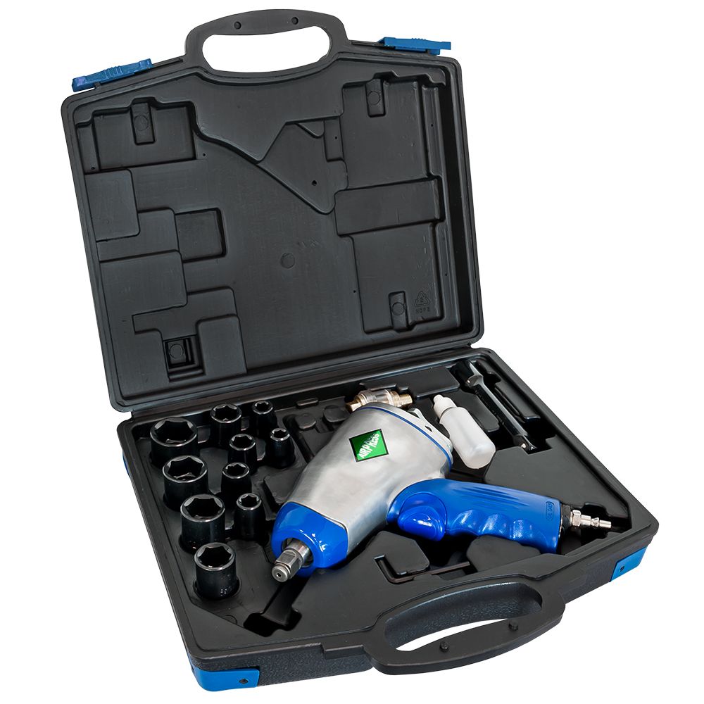 Airpress 45464 Impact wrench kit 1/2"353 Nm incl. accessories