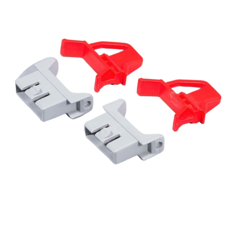 Allit ALT-456786 ProfiPlus EuroBox 2+2S Slide lock set gray/red