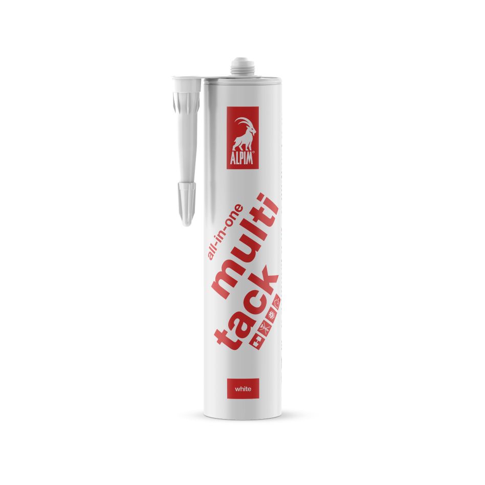 Alpim ALP002003 Multi Tack All-in-One Adhesive Kit, Universal White, 290 ml