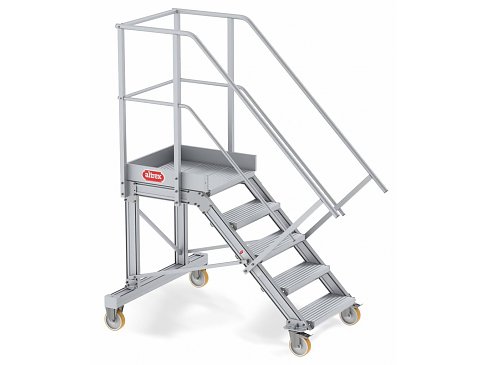 Altrex 224505 Stepladder with 4 wheels 45º 1,04 m