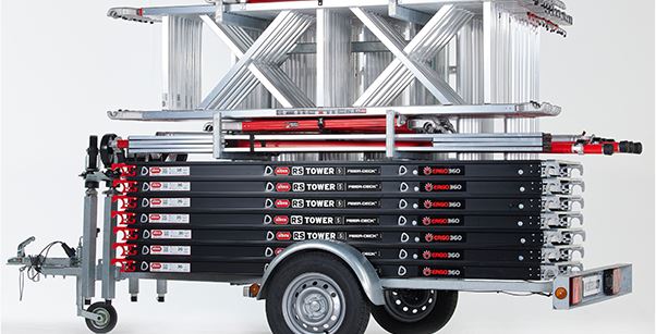 Altrex 520008 Scaffolding trailer 185/245 (excl. scaffolding)