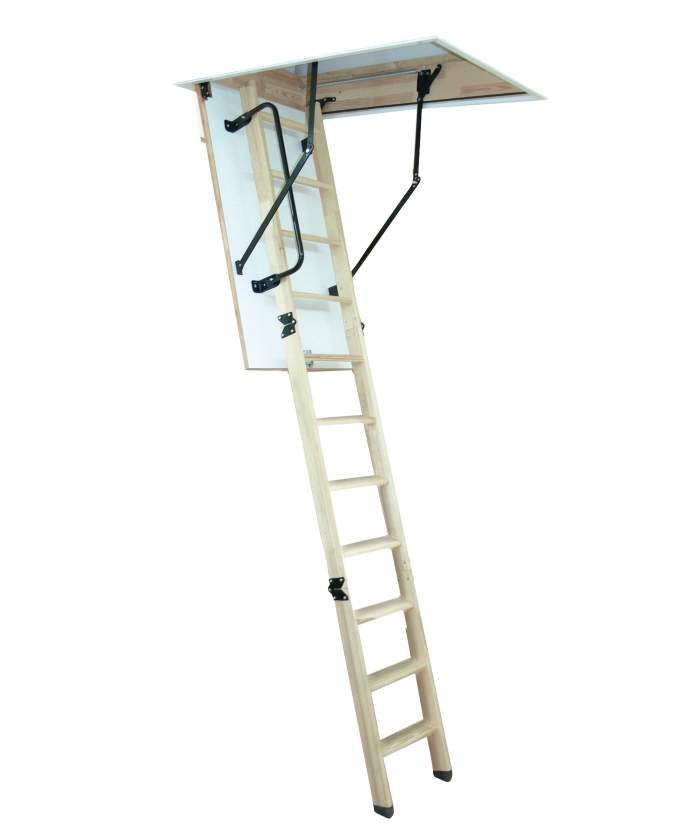 Altrex 505026 Woodytrex-Superior 3 pcs. collapsible loft ladder 120 x 60