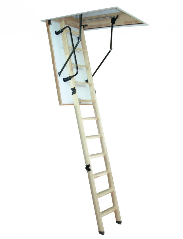 Altrex 505061 Woodytrex Luxury 3-section folding loft ladder 110 x 70