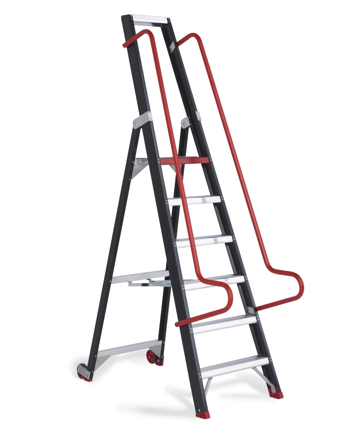 Altrex 193209 Taurus single folding warehouse ladder TME 9