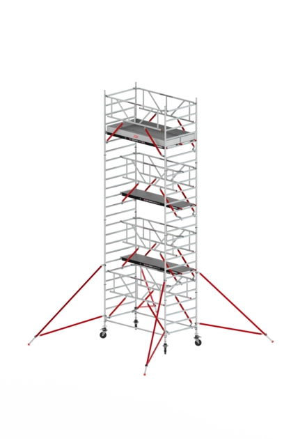 Altrex T520054 RS Tower 52 Safe-Quick 2 Mobile scaffold tower wide - 8.20 working height x 2.45 m