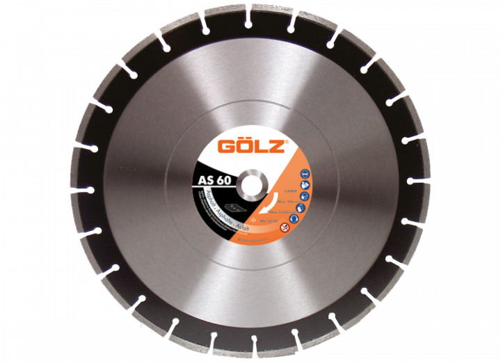 Gölz AS60501 AS60 Diamond saw blade Asphalt 500 x 25.4 mm
