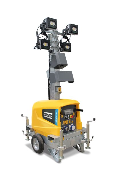 Atlas Copco 8170023558 HiLight E3+ Mobile Electric Light Mast 230V 3000 m&sup2;
