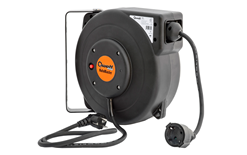 QwattPro 1910004 AutoMaster Spring cable reel 10+1 mtr 3 x 1.5 230V