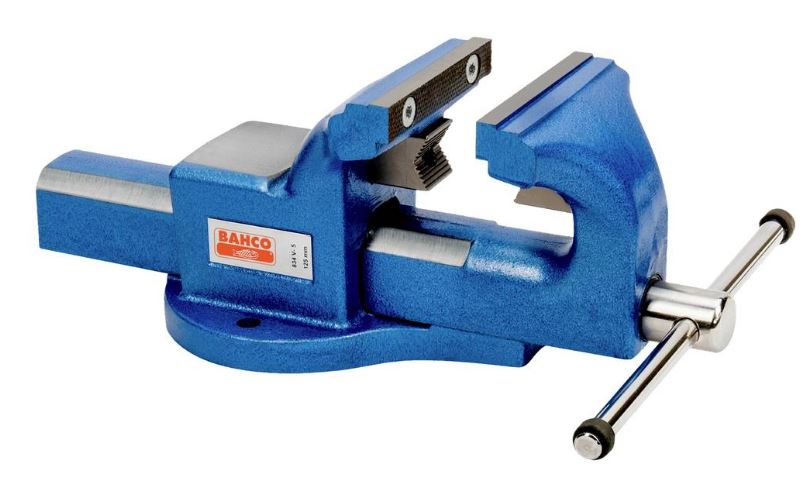 Bahco 834V-5 Vice with interchangeable jaws 125 mm