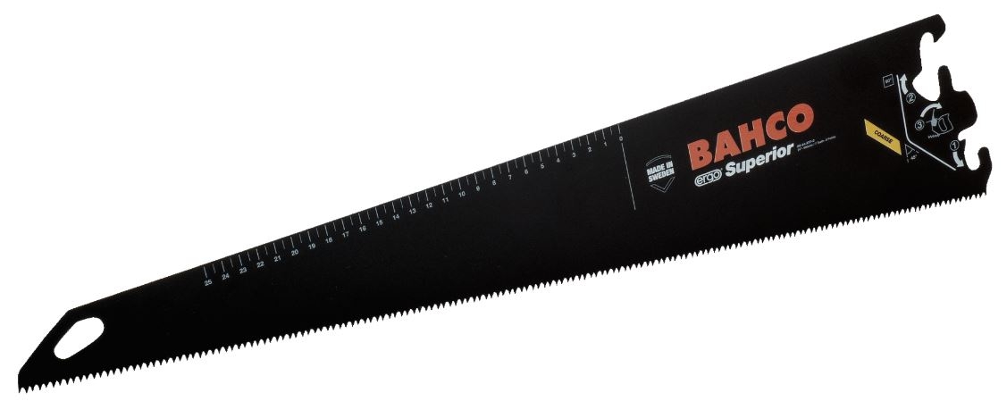 Bahco EX-22-XT7-C Superior™ saw blade, for BHS handles, for coarse and thick material, 7/8 TPI, 22", 550 mm