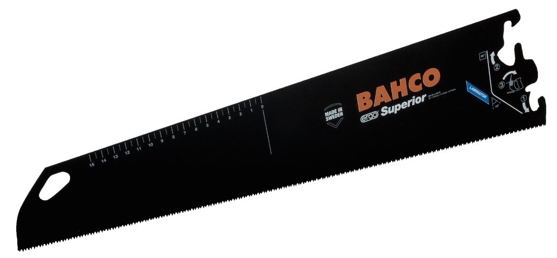 Bahco EX-20-LAM-C Superior™ saw blade, for BHS handles, for laminate and wood floors, 11/12 TPI, 20", 500 mm