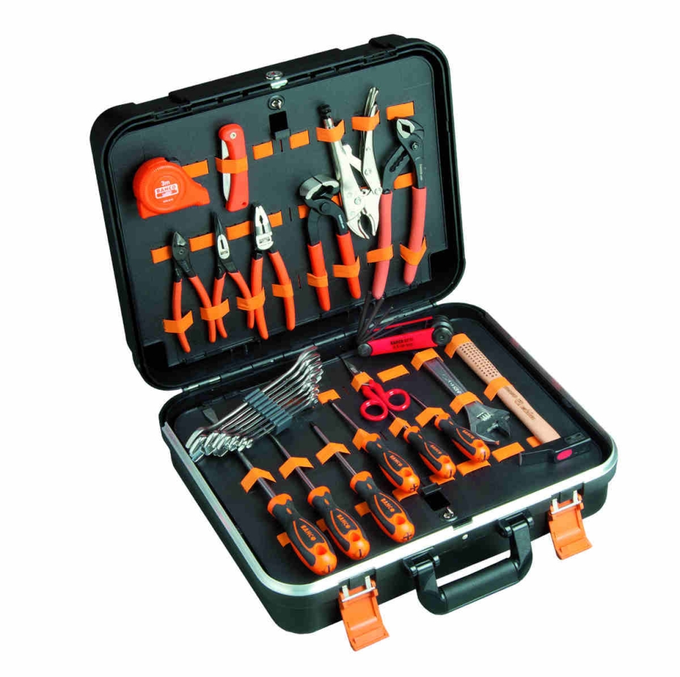 Bahco 983000320 32-piece tool set in sturdy carry case