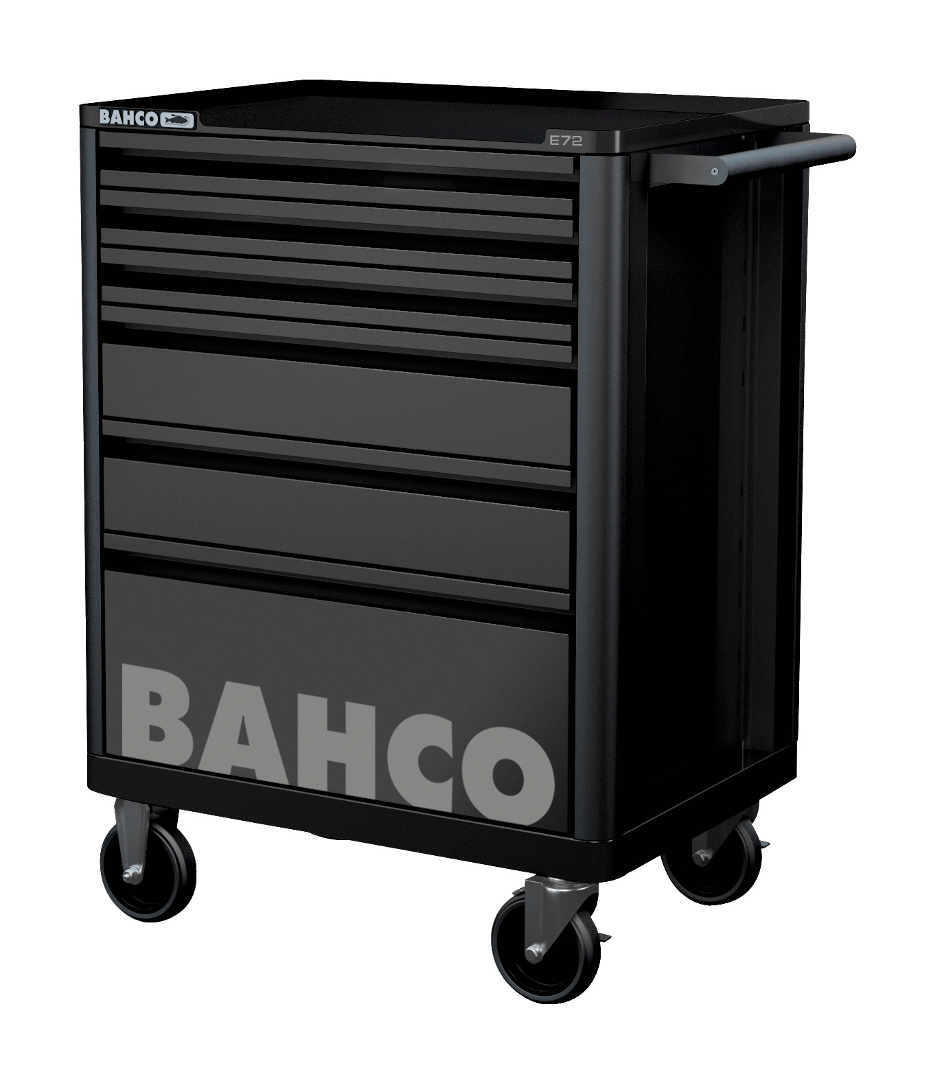 Bahco 1472K6BLACK Tool Cart Black 6 Drawers