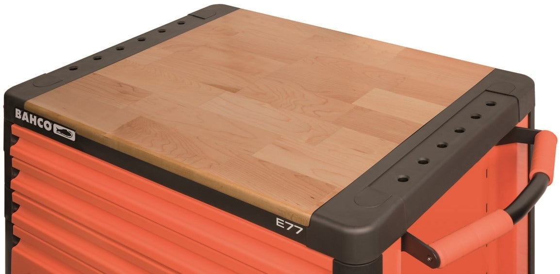 Bahco 1477K-ACTW Worktop, wood for tool cart E77 E87 26"