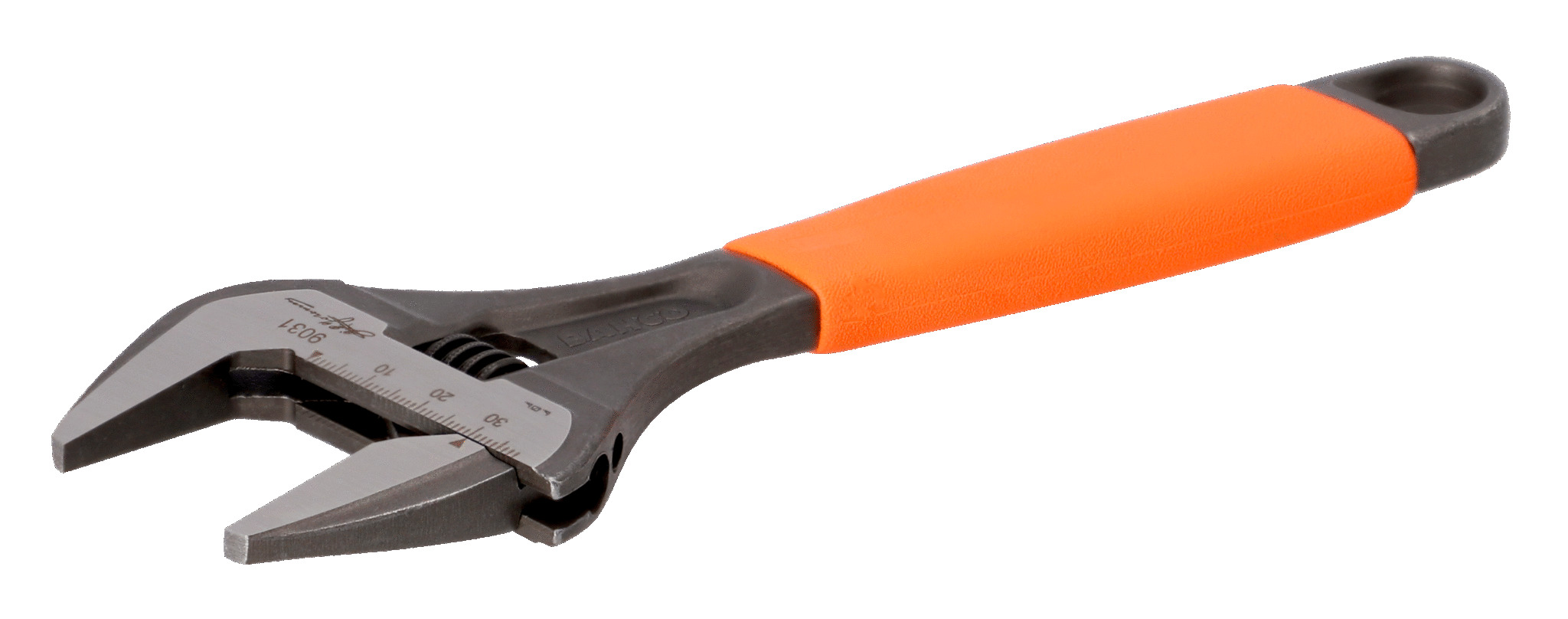 Bahco 9031-140 ERGO Anniversary Edition Adjustable Wrench with Wide Jaws, 218 mm