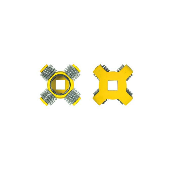 Baier 60616 Star-shaped reversible blade set including sliding blade for the BFF 222