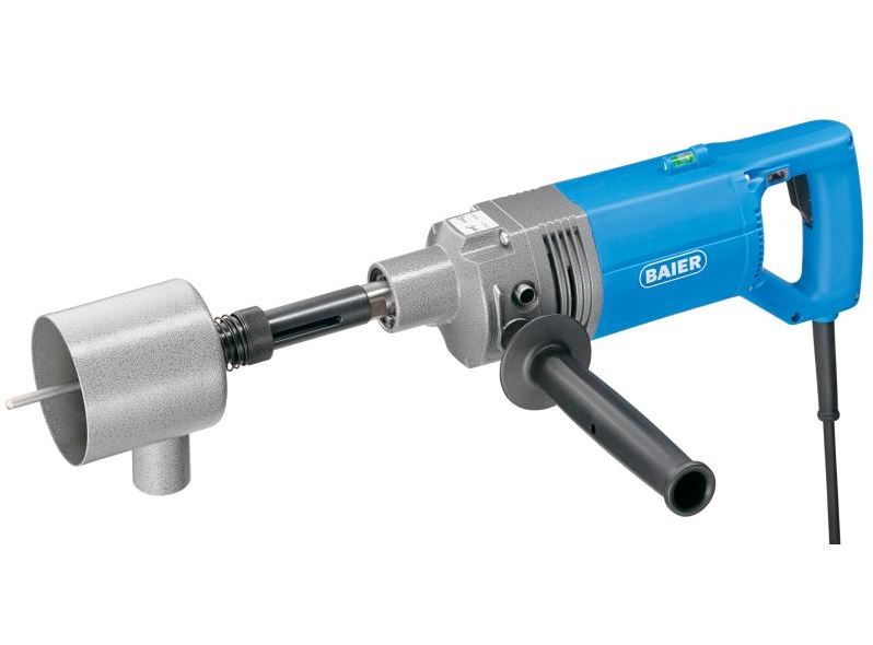 Baier 71431 BDB822A Diamond drill (dry) 1400 Watt extraction adapter special for box drilling