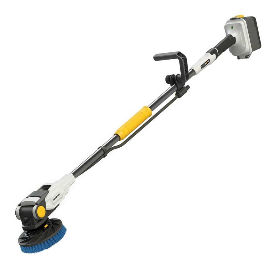 Batavia 7064170 MaxxPack 18V brushless Twin Brush Battery cleaning brush incl. blue brush excl. Battery and charger