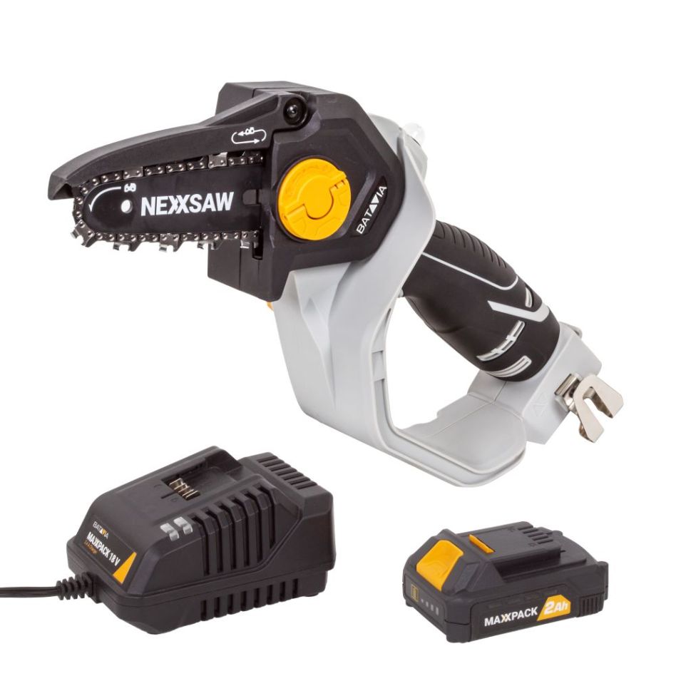 Batavia 7064354 Nexxsaw 18V cordless one-handed chain saw 6'' SET (1 x battery 2Ah)