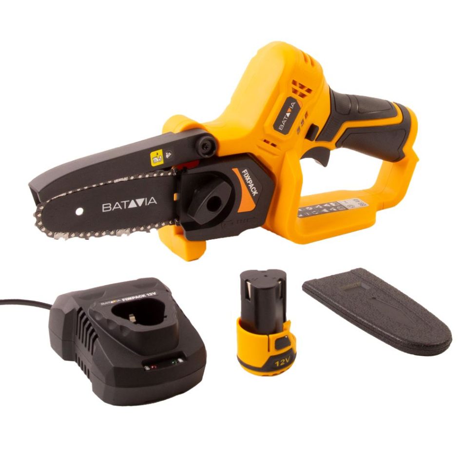 Batavia 7064570 FixxPack 12V cordless one-handed chainsaw SET (1 x battery 2Ah)