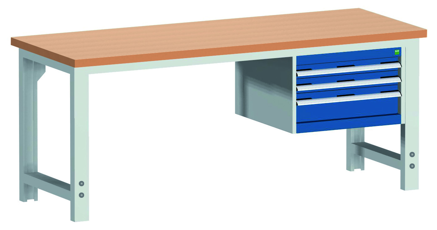 Bott 41003536.11V W-1577/11-1.37 Workbench Multiplex 1500x750x740-1140mm