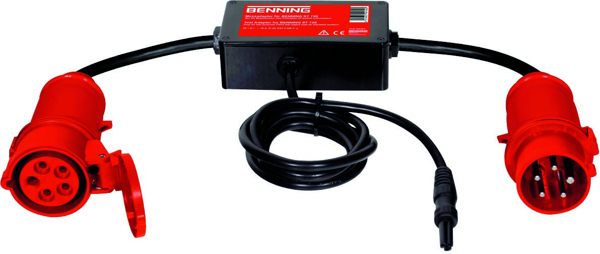 Benning 044140 Measuring adapter three-phase 16A CEE 5-pole (active) ST 725