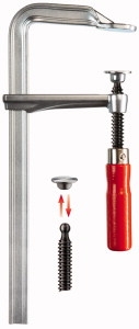 Bessey GZ16 All-steel screw clamp 160/80