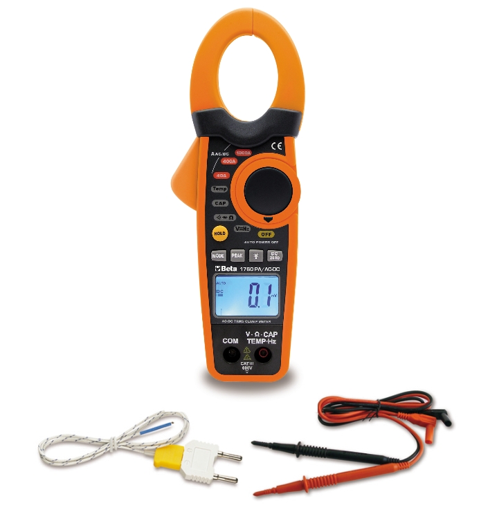 Beta 017600000 1760PA/AC-DC Digital multimeter and ampere clamp
