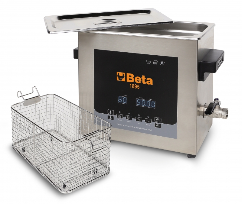Beta 018950060 1895 6 Ultrasonic cleaning tank 6 Ltr