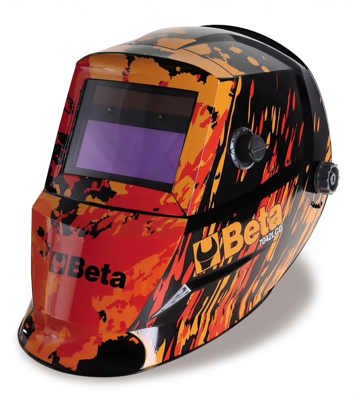Beta 070420001 7042LCD Automatic LCD Laser welding Helmet